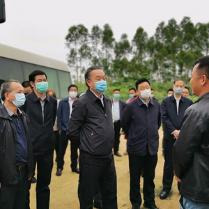省人社厅党组书记、厅长陈奕威带队到潮州市饶平县督导脱贫攻坚工作