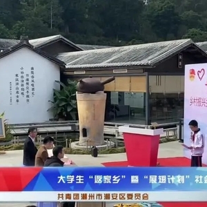 【改革进行时】团区委开展2022年潮安区大学生 “返家乡”暨“展翅计划”社会实践活动