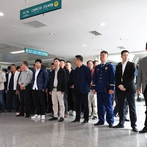 揭阳消防支队联合市卫生健康局召开卫生健康系统消防安全标准化管理现场会