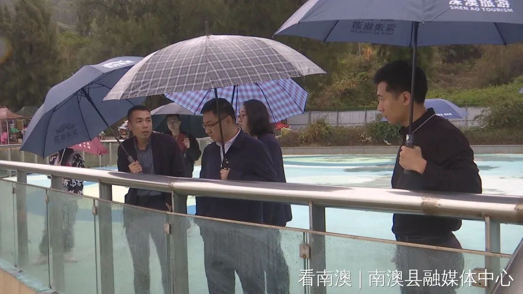 张林带队调研督导南澳县深澳镇重点项目进展情况