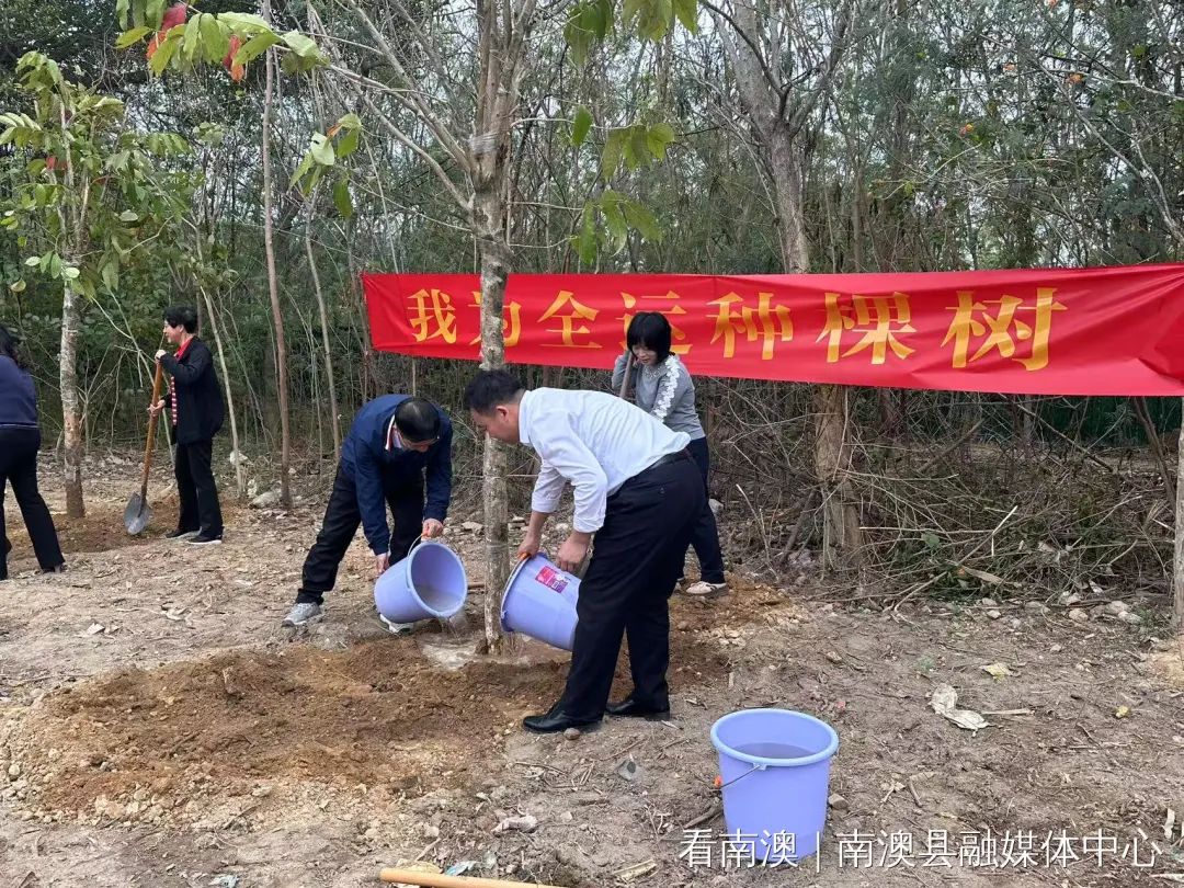 南澳县开展2025年三级林长暨全民义务植树活动