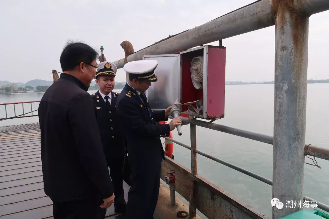 春运首日 潮州海事局在行动