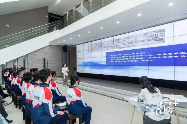 美术馆里双师共上一节课,潮州教研有新意